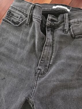 PacSun High Waisted Charcoal Gray Slim Fit Jeans Size 25